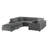 Caylie Modular 6-Piece Sectional - Charcoal-766934097