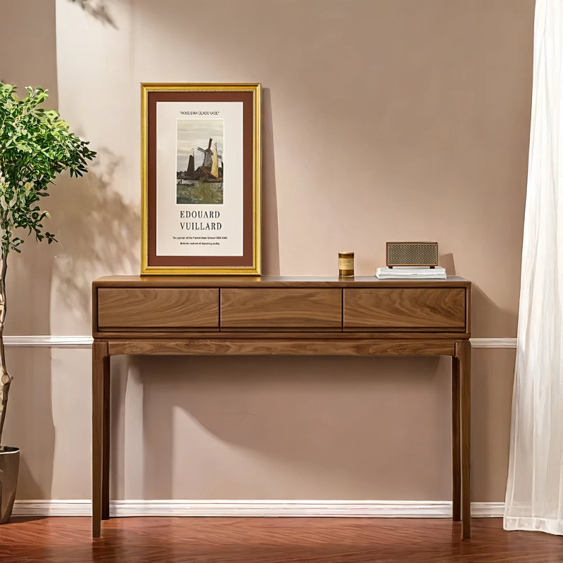 Solid Wood  Entry way Console, 35.4" H x 55.1" W x 13.8" D