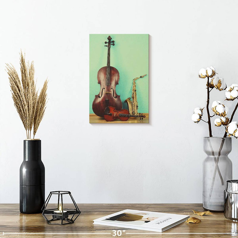Abarca Jazz Instruments, 12" H x 8" W