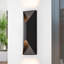 Applique murale d'extérieur 1 lumière DEL intégrée moderne 3000K