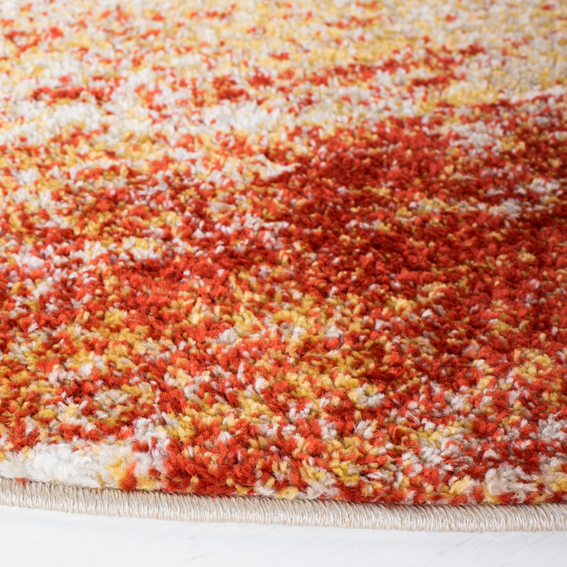 Alburtis Performance Abstract Rug, Round 6'