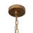 Modern 4-Light Boho Empire Beaded Chandelier