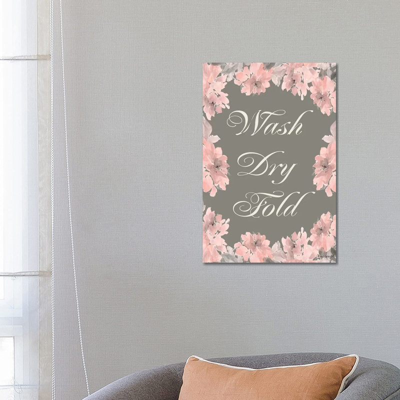 Wash Dry Fold by Lanie Loreth - Wrapped Canvas Print, 66.04 cm H x 45.72 cm W x 1.91 cm D