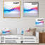 «Blue Prism Pulse I - Rainbow», reproduction d'art sur toile-492957762-492957773