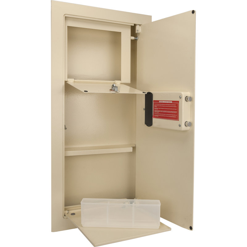 COFFRET MURAL BIOMÉTRIQUE BEIGE 0,82 PI