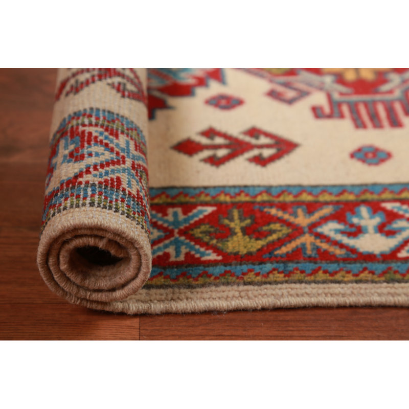 Tapis décoratif géométrique Kazak