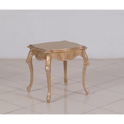 Imperial Palace Solid Wood End Table