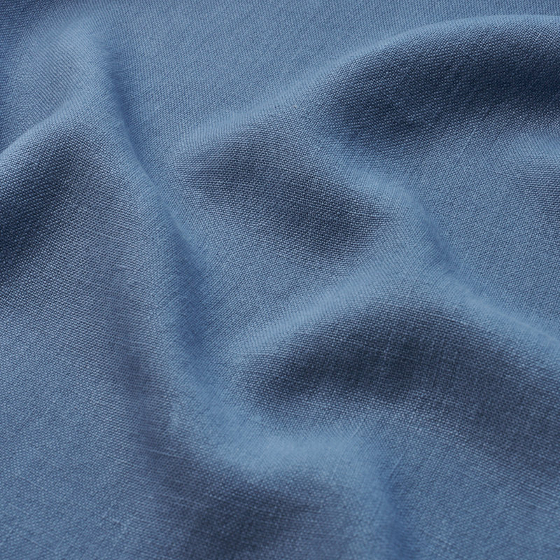 Kai Linen Fabric, Cadet