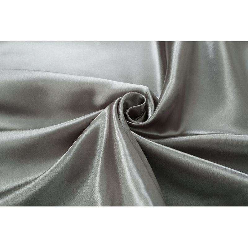 Taie d'oreiller en satin, Gris