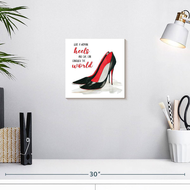 Tergel Conquer Heels, 10" H x 10" W