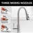 Touchless Kitchen Faucet With Pull Down Sprayer-123037779