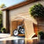 Abri de jardin pour jardin 7X8 Ft