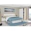 Casonja Cloakroom, Bedroom Wardrobe With 2 Sliding Doors, 3 Shelves And Clothes Hanger Bar, 120X50H200 Cm