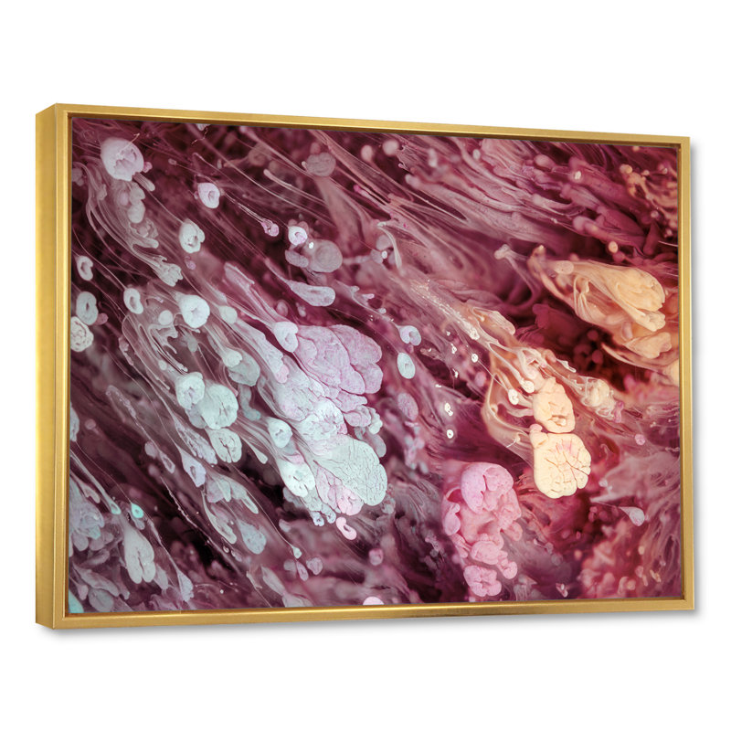 Art mural moderne sur toile Luxury Luxury, H 12 po x l 20 po, Toile avec cadre flottant or
