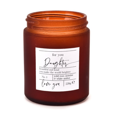 Scented Unscented Flameless Jar Candle