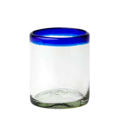 Rim Hiball Handblown Mexican Glass