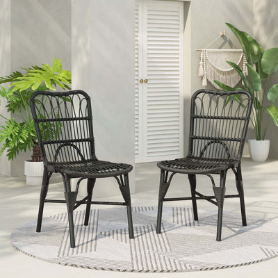 Outstanding Outdoor Wicker Dining Chairs Set for Various Scenes,Enhancing Your Leisure Time