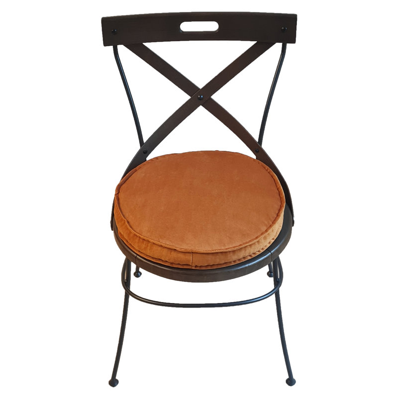 Outdoor 2'' Dining Chair Seat Cushion, Gold