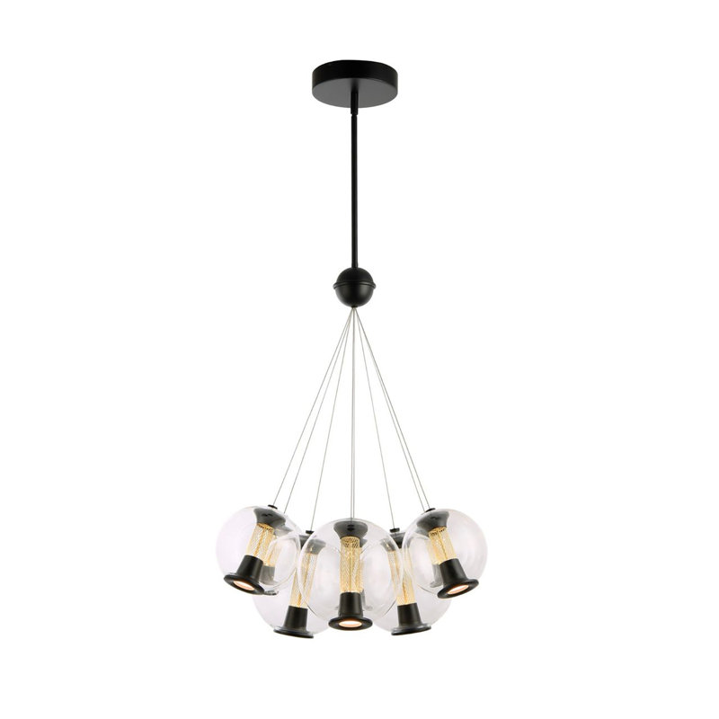 Lustre sphérique à DEL 8 lumières Arlo