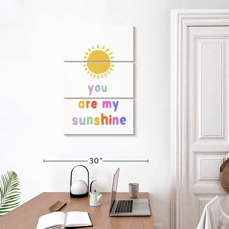 Sunny You Are My Sunshine, H 32 po x l 20 po