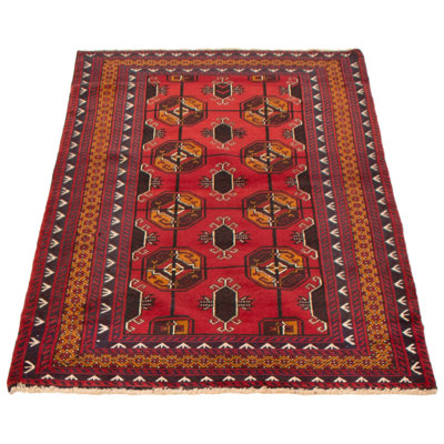 Kalgoorlie One-of-a-Kind 3'7" X 6'4" 2000s Wool Area Rug in Red