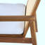 Patio Dining Chairs Set of 2 with soft Cushion