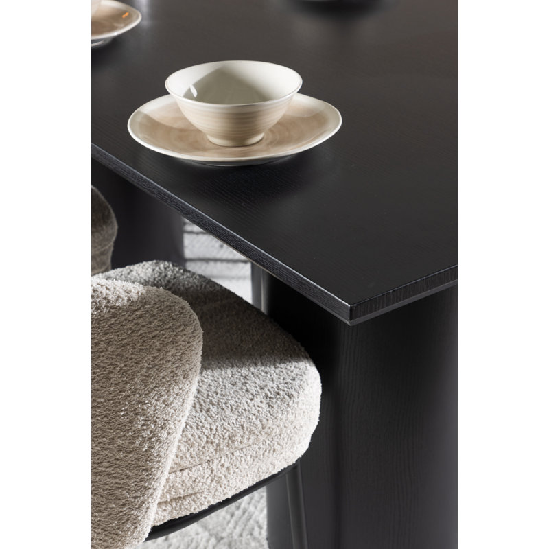 Mountview 6 - Person Dining Set, Black