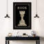 Chess Rook sur impression sur toile-1484979307