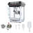 Bar Style Popcorn Machine, 6-ounce Popcorn Maker Popper, Black