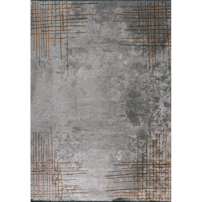 Rapture Geometric Shapes Area Rug, Rectangle 6'7" x 8'3"