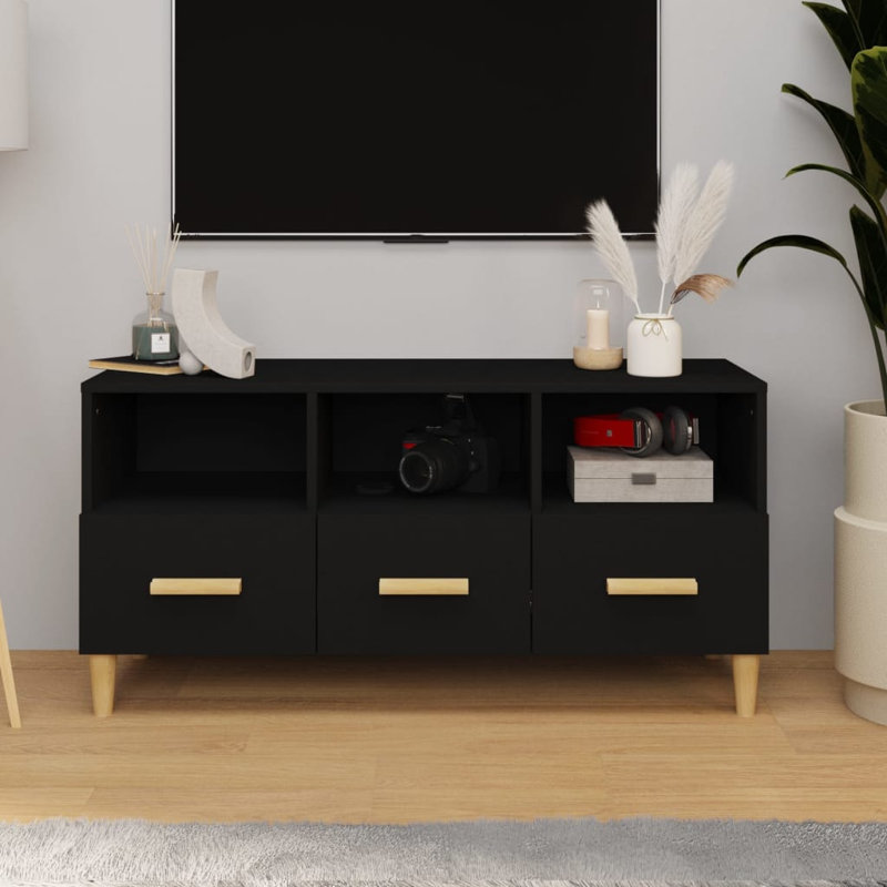 Unfinished TV Stand for TVs up to 43", Concrete Grey 1
