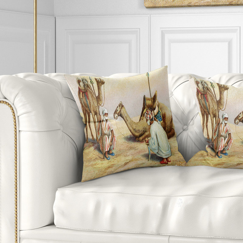 Old Colonial - Coussin imprimé animal, 16 po x 1 po, Coussin décoratif