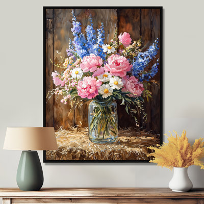 Glenaire - reproduction d'art sur toile florale