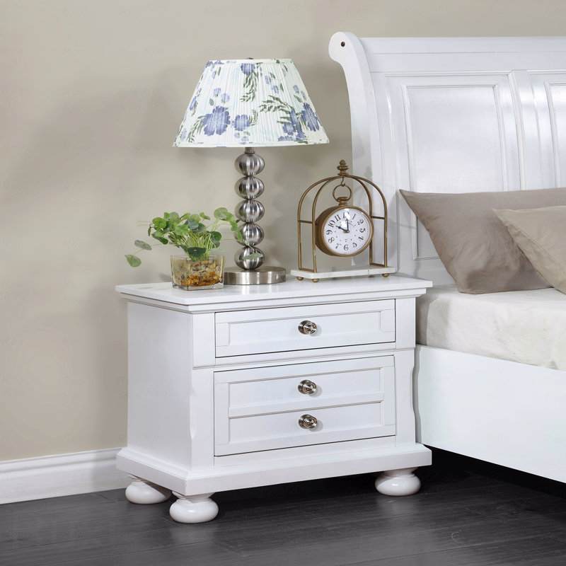 Table de chevet, Blanc