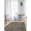 Tapis turquoise à transition de couleur 4 pi 9 po x 7 pi 9 po