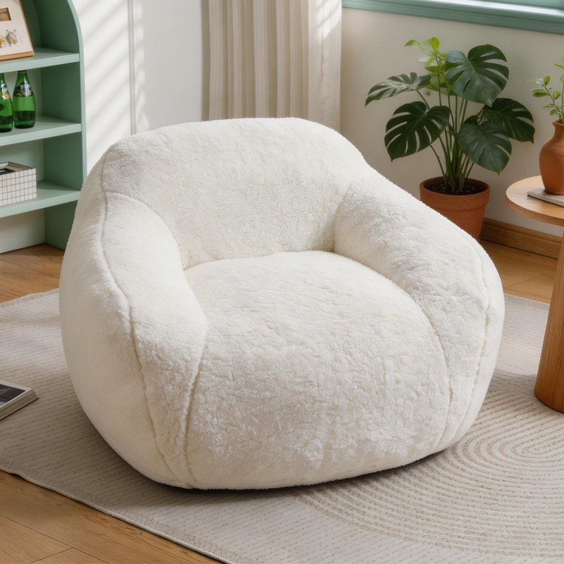 Modern and comfortable bean bag with premium memory foam and high density cotton for bedrooms and living rooms, lounges