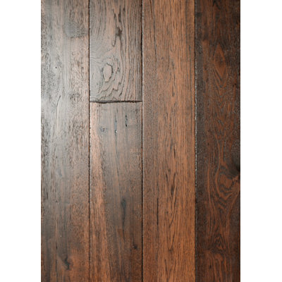Plancher de bois franc d'ingénierie Hickory