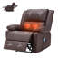 Fauteuil de massage inclinable et chauffant de 36,2 po de largeur-1400029148
