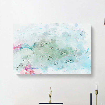 Pleasures In Abstract - Wrapped Canvas Print