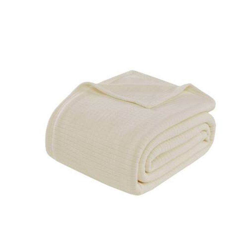 Couverture douce et confortable, Taupe, Très grand