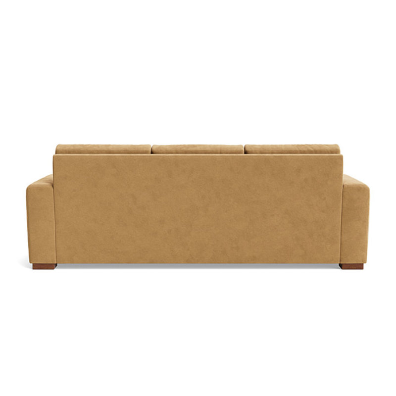 Couch Potato Sofa (95"), Performance Velvet - Nutmeg