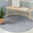 Braided Hand Woven Performance Machine Washable Solid Color Rug-1563278694