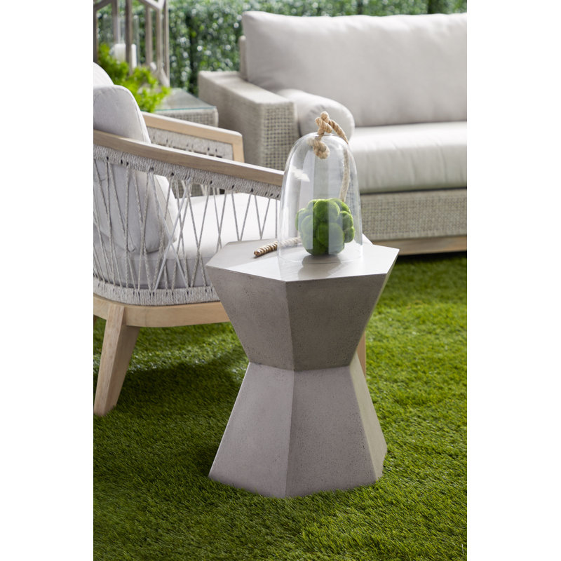 Table de bout Jaidyn, Gris ardoise