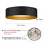 Plafonnier encastré 2 lumières 12,5 po-806948042