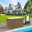 YITA 230 Gallons Water Resistant Resin Lockable Deck Box-73324447
