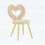 Fauteuil d'appoint unique capitonné à bulles-1842606131