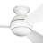 Sola 54" Matte White LED Ceiling Fan-773059936-773059948