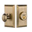 Nostalgic Warehouse Studio Plate Single Cylinder Deadbolt-879943198