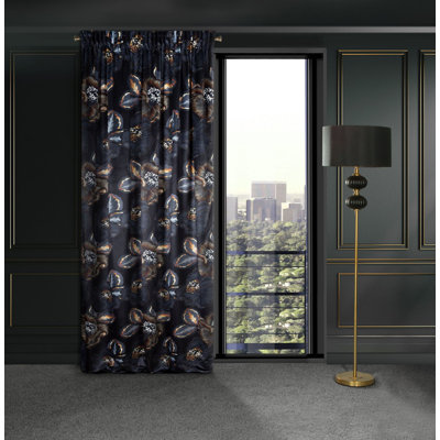 Ahnalise Blackout Curtains Single Panel