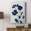 Indigo Bloom I, toile tendue avec châssis de qualité supérieure - prête à être accrochée-1136286932